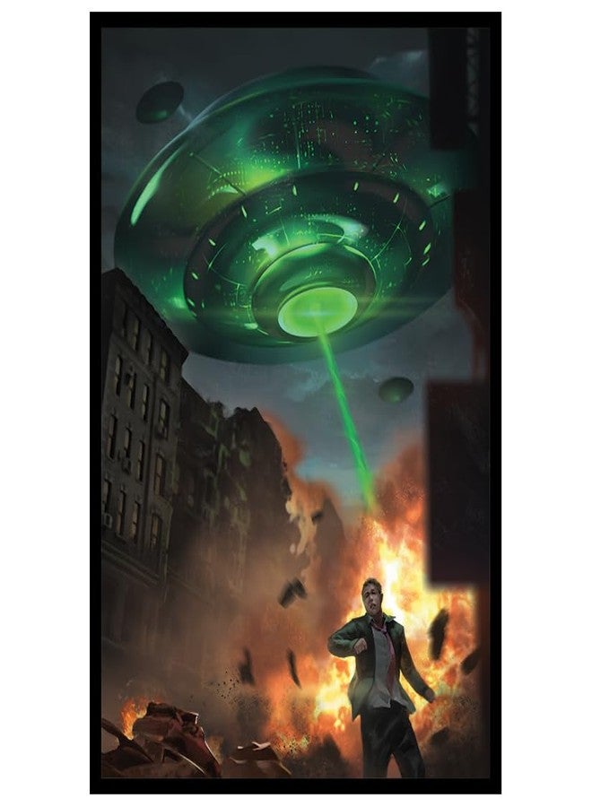 Fantasy North - The Invasion - 100 Smooth Matte TCG Trading Card Sleeves - Fits Magic MTG Commander Pokemon and Other Card Games - Playing Card Sleeves (FN149S) - Image 1